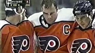 Darius Kasparaitis destroys Eric Lindros