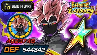 100% EZA F2P AHMS LEVEL 10 LINKS + STICKER EFFECT! Dragon Ball Z Dokkan Battle