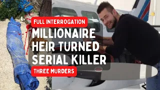 INTERROGATION WITH A MILLIONAIRE SERIAL KILLER #truecrime