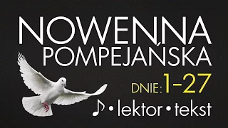 Nowenna Pompejańska - cz. BŁAGALNA | wersja SZYBSZA, z muzyką w tle