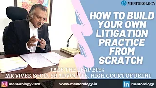 Sr Adv Vivek Sood on Building a Litigation Practice For First Gen Law Students & Lawyers | TTL Ep5