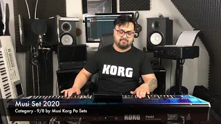 PART 2 Musi Korg Pa SET 2020 -  (9/8 & 4/4 )