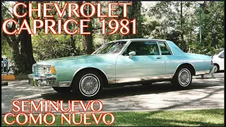 El santo grial de Chevrolet, Caprice 1981 Unico y como nuevo