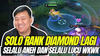 SOLO RANK DIAMOND LAGI!! SAATNYA COBAIN HERO YANG DIAMOND BANGET DISINI