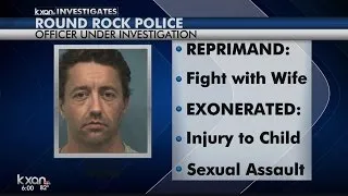 Record show Round Rock officer had history of violent behavior