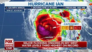Hurricane Ian Slams Key West, Reports of Major Flooding
