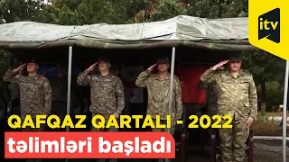 Gürcüstan, Azərbaycan və Türkiyə xüsusi təyinatlılarının “Qafqaz Qartalı - 2022” təlimləri başladı