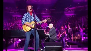 John Fogerty & Billy Joel Play "Up Around the Bend" & "Fortunate Son" at Madison Square Garden