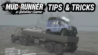 Spintires Mudrunner: Tips and Tricks