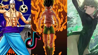 BADASS ANIME MOMENTS TIKTOK Compilation Part 106 (Anime and Song Names)