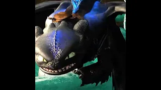 Toothless was so good in this scene!#toothless#nightfury#shorts