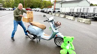 2023 Vespa "Pic Nic" 50cc Scooter - Complete In Depth Review