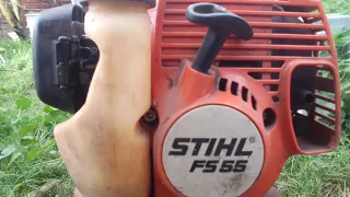 Ремонт карбюратора триммера STIHL FS-55