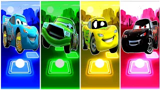 McQueen SkyeBlue Car 🆚 McQueen Yellow Car 🆚 McQueen Black Car 🆚 McQueen Green Car,🎶 Who is Best🎯!!