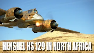 Henschel Hs129 North Africa IL-2 Sturmovik Flight Simulator