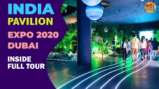 inside tour of India Pavilion  Expo 2020 Dubai II Dubai Expo