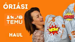 ÓRIÁSI TEMU HAUL+Nyereményjáték/lezárva!/