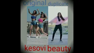 Beauty and kesovi new Reels trending Duplicate vs Original #dance#shorts#sonadey#youtubeshorts