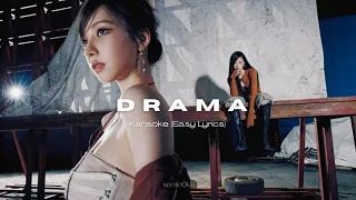 [AESPA] - 'Drama' Karaoke (Easy Lyrics) | Member Coordinated