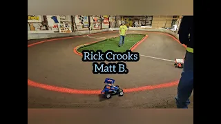 Skip's RC Raceway - Dirt Oval Racing.     February 21, 2024 Main Features