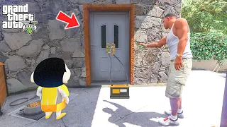 Shinchan and Franklin Blasting Secret Doors in GTA 5!