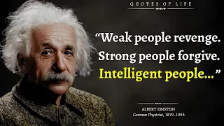 Albert Einstein - Life Changing Quotes || Wise Thoughts