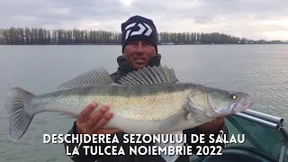 Pescuit la salau pe Dunare, la Tulcea, cu Marian Zigarov. Prima partida din acest sezon 2022.