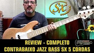 Review SX Modelo Jazz Bass - 5 Cordas