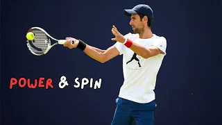 Novak Djokovic Forehand Slow Motion - Analysis
