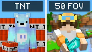 Using YouTubers Settings in Bedwars