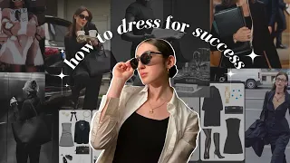 how to ALWAYS dress for success [manifesting your dream life in style]