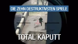 Total kaputt | Top 10 destruktivsten Spiele - von Minecraft bis Battlefield 4