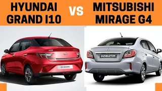 Mitsubishi MIRAGE G4 vs Hyundai GRAND i10 2021, ¿cuál tuvo la mejor evolución? | Motoren Mx