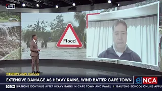 Extensive damage as heavy rains, wind batter Cape Town