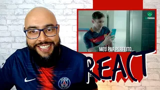 ♫ MESSI pede NEYMAR DE ANIVERSÁRIO | Paródia Saudade Nível Hard - Yasmin Santos REACT