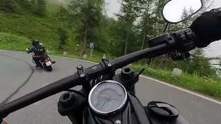 Harley Davidson Fat Bob 114 on Grossglockner