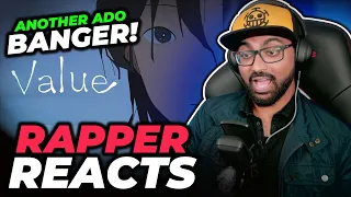 Rapper Reacts to Ado - Value | First Time Reaction! | 海外の反応