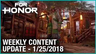 For Honor: Week 1/25/2018 | Weekly Content Update | Ubisoft [NA]