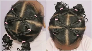 Criss Cross Braid | Cute Hairstyles For Girls