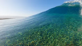 POV SURF : GLASSY & THE CLEAREST REEF EVER ?!