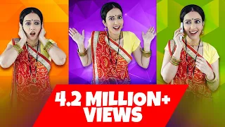 Living Like DAYA BHABHI For 24 Hours Challenge | Funny Video| TMKOC (English Subtitles)