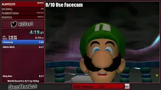 (World Record) Luigi's Mansion Any% Speedrun in 8:26.88