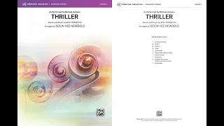 Thriller, arr. Soon Hee Newbold – Score & Sound