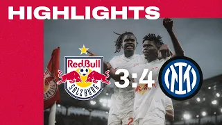 HIGHLIGHTS | FC Red Bull Salzburg 3-4 Inter | Karim Konate brace is not enough for the win