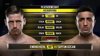 Enriko Kehl vs. Tayfun Ozcan | ONE Championship Full Fight