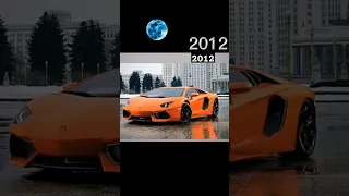 The evolution of Lamborghini cars from (1965-2022) 😨