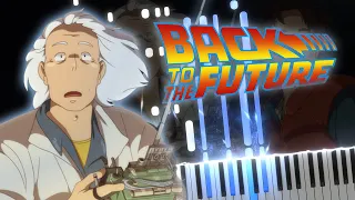 Main Theme (Back To The Future) - Synthesia / Piano Tutorial