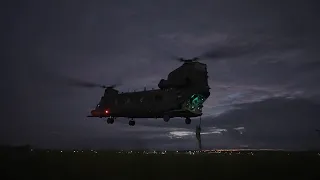 Night Stalker MH47 Fast Roping