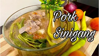 How to cook Sinigang na Baboy || Traditional Pork Sinigang || Simple and Easy cooking