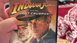 Unboxing Indiana Jones 4 movie collection dvd